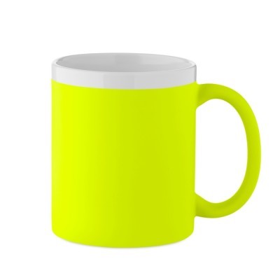 Taza mate con interior blanco