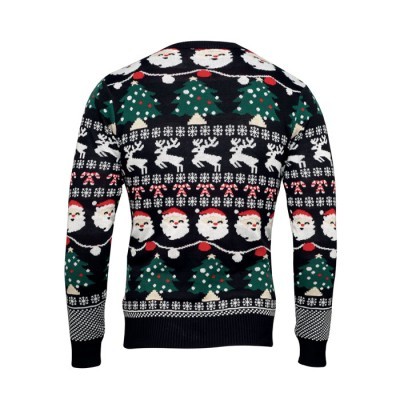 Jersey publicitario de navidad con luces LED