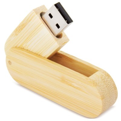 USB Stock de Bambú Formato 2.2 x 1.3 x 6.5