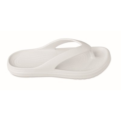 Chanclas de eva blancas o negras