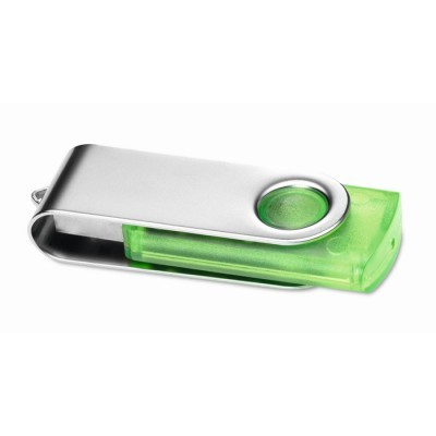 Memoria USB con Carcasa Transparente 1–64 GB