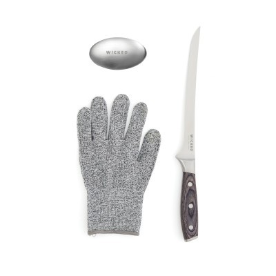 Set para filetear pescado personalizado
