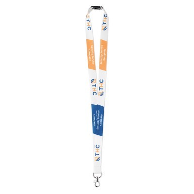 Lanyard de satén personalizado