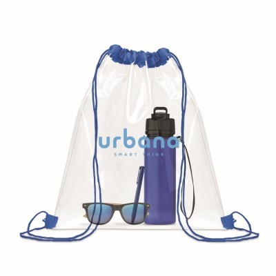 Bolsa transparente de cuerdas