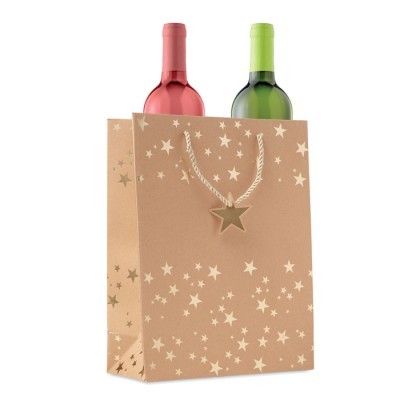 Bolsa de regalo navideña promocional