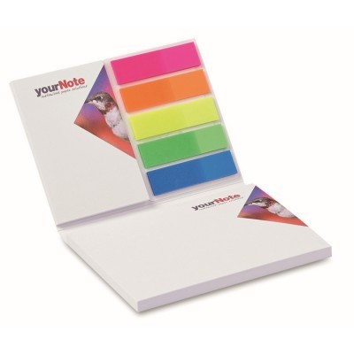 Notas adhesivas tapa blanda personalizadas