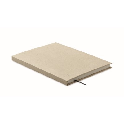 Libreta de tapa rígida de papel de hierba personalizada