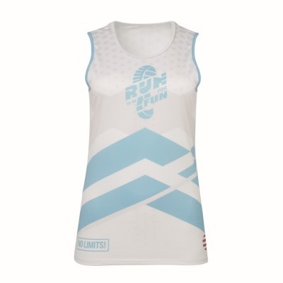 Camiseta deportiva de tirantes personalizada