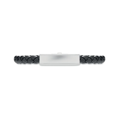 Pulsera de piel sintética 19 x 0,7cm