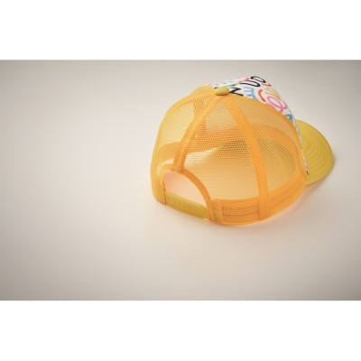 Gorras de rejilla de espuma de 5 paneles