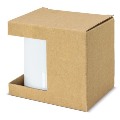 Caja kraft para taza