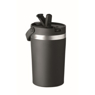Vaso térmico reciclado con asa