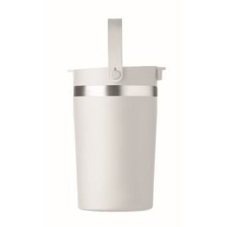 Vaso térmico reciclado con asa