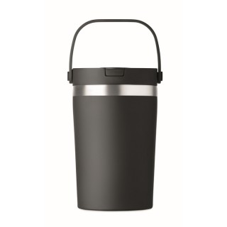 Vaso térmico reciclado con asa
