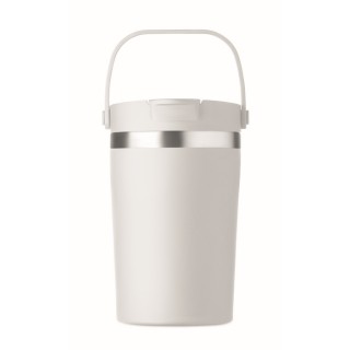Vaso térmico reciclado con asa