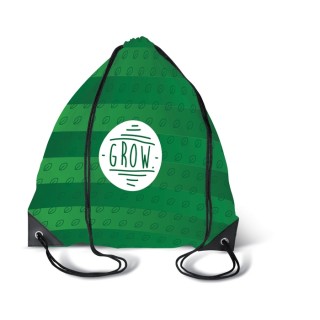 Mochila de cuerdas de poliéster personalizada