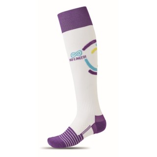 Calcetines de fútbol con diseño jacquard y soporte de arco