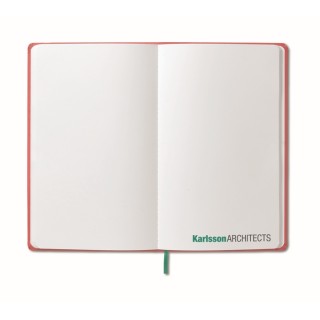 Libreta de tapa dura de cuero personalizada