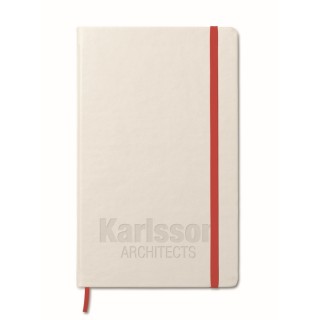 Libreta de tapa dura de cuero personalizada
