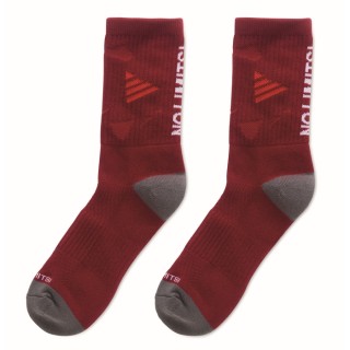 Calcetines de baloncesto con soporte de arco y tejido jacquard