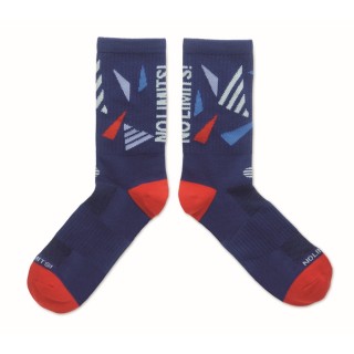 Calcetines de baloncesto con soporte de arco y tejido jacquard