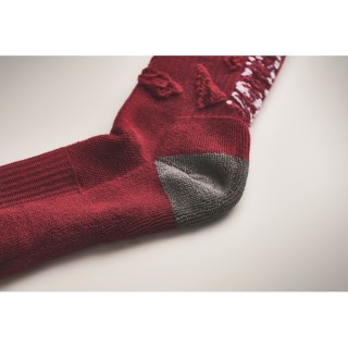 Calcetines de baloncesto con soporte de arco y tejido jacquard