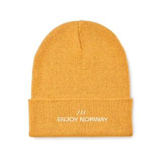 Gorro de punto con puño