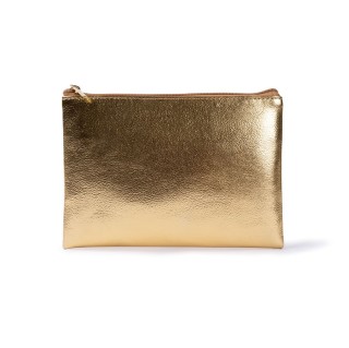 Neceser brillante dorado