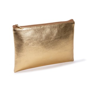 Neceser brillante dorado