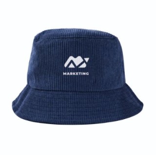 Gorro tipo bob en pana