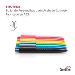 Bolígrafos con Acabado Gomoso