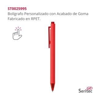 Bolígrafos con Acabado Gomoso