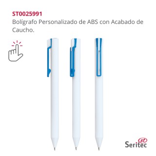Bolígrafos con Acabado Gomoso