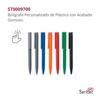Bolígrafos con Acabado Gomoso