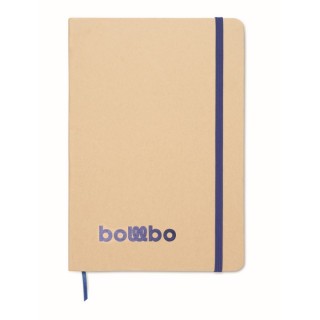Libreta  A5 con tapa de cartón reciclado