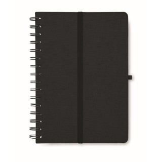Libreta A5 con tapas con función soporte de móvil