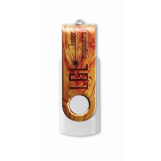 Memoria USB con Clip Impreso a Todo Color 1–64 GB