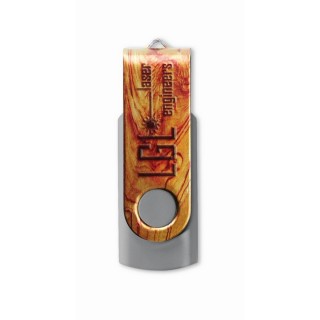 Memoria USB con Clip Impreso a Todo Color 1–64 GB