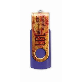 Memoria USB con Clip Impreso a Todo Color 1–64 GB