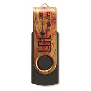 Memoria USB con Clip Impreso a Todo Color 1–64 GB