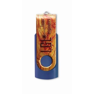Memoria USB con Clip Impreso a Todo Color 1–64 GB