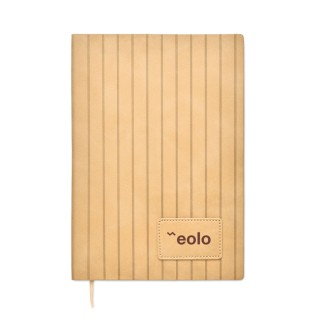 Libreta A5 en PU ahumado