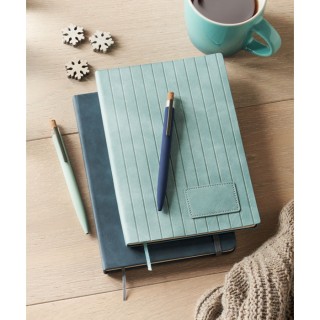 Libreta A5 en PU ahumado