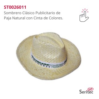 Sombreros de Paja Publicitarios