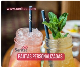 Pajitas Personalizadas Publicitarias