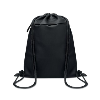 Mochla de cuerdas RPET con bolsillo frontal