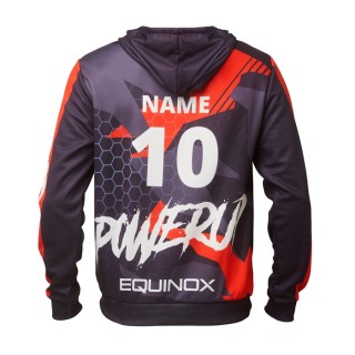 Sudadera con Capucha Sublimada Unisex Fabricada en Poliéster Técnico