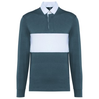 Polo de algodón de rugby