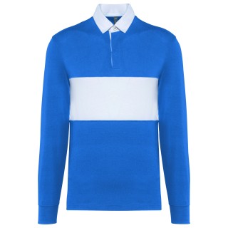 Polo de algodón de rugby