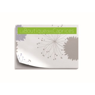 Notas adhesivas rectangulares personalizadas